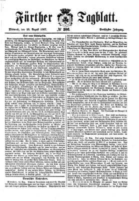 Fürther Tagblatt Mittwoch 28. August 1867