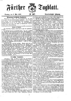 Fürther Tagblatt Sonntag 3. Mai 1868