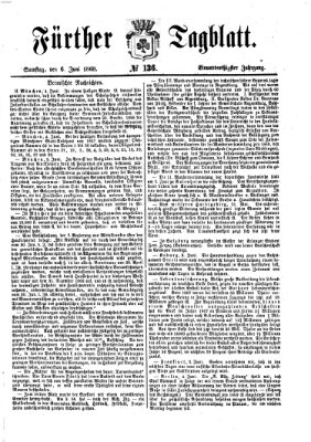 Fürther Tagblatt Samstag 6. Juni 1868