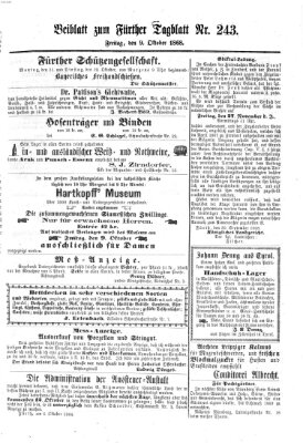 Fürther Tagblatt Freitag 9. Oktober 1868