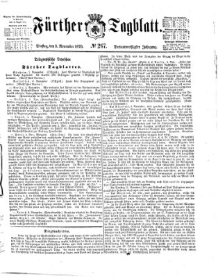 Fürther Tagblatt Dienstag 8. November 1870