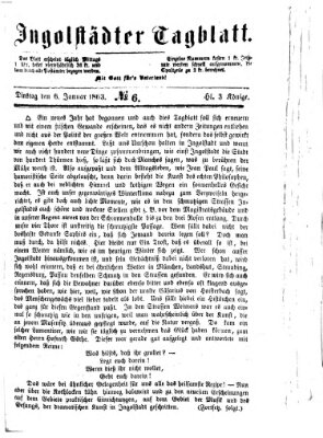 Ingolstädter Tagblatt Dienstag 6. Januar 1863