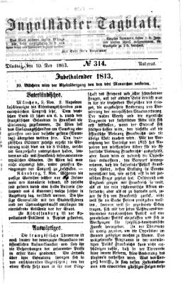 Ingolstädter Tagblatt Dienstag 10. November 1863
