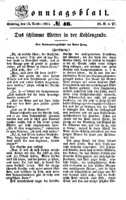 Ingolstädter Tagblatt Sonntag 13. November 1864