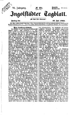 Ingolstädter Tagblatt Freitag 14. Juli 1865