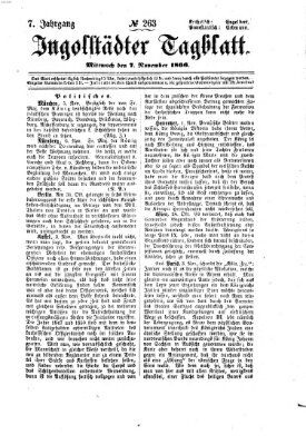 Ingolstädter Tagblatt Mittwoch 7. November 1866