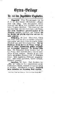 Ingolstädter Tagblatt Mittwoch 20. Juni 1866
