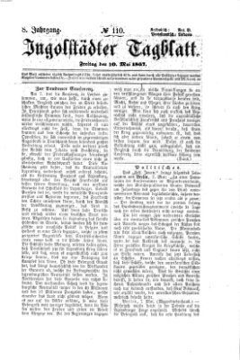 Ingolstädter Tagblatt Freitag 10. Mai 1867