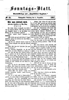 Ingolstädter Tagblatt Sonntag 1. Dezember 1867