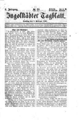 Ingolstädter Tagblatt Samstag 8. Februar 1868