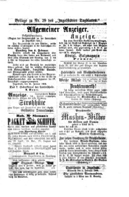 Ingolstädter Tagblatt Dienstag 4. Februar 1868