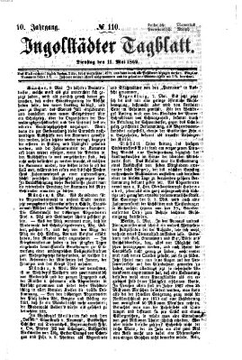 Ingolstädter Tagblatt Dienstag 11. Mai 1869