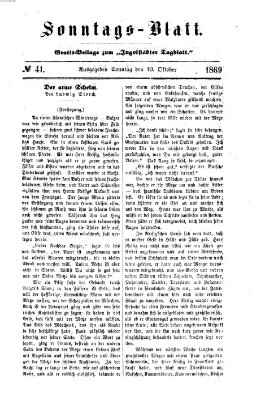 Ingolstädter Tagblatt Sonntag 10. Oktober 1869