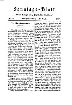 Ingolstädter Tagblatt Sonntag 23. August 1868