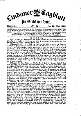 Lindauer Tagblatt für Stadt und Land Donnerstag 23. Mai 1861