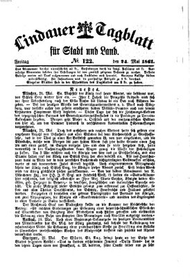 Lindauer Tagblatt für Stadt und Land Freitag 24. Mai 1861