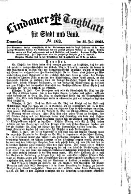 Lindauer Tagblatt für Stadt und Land Donnerstag 11. Juli 1861