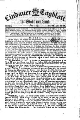 Lindauer Tagblatt für Stadt und Land Dienstag 23. Juli 1861