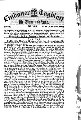 Lindauer Tagblatt für Stadt und Land Montag 23. September 1861