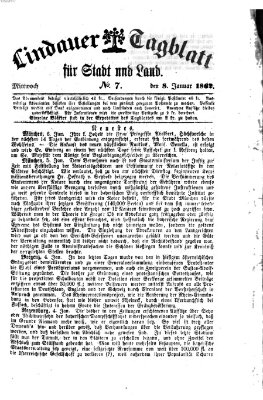 Lindauer Tagblatt für Stadt und Land Mittwoch 8. Januar 1862
