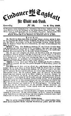 Lindauer Tagblatt für Stadt und Land Donnerstag 6. März 1862
