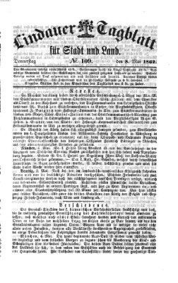 Lindauer Tagblatt für Stadt und Land Donnerstag 8. Mai 1862