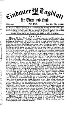 Lindauer Tagblatt für Stadt und Land Mittwoch 28. Mai 1862