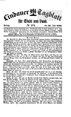 Lindauer Tagblatt für Stadt und Land Freitag 25. Juli 1862