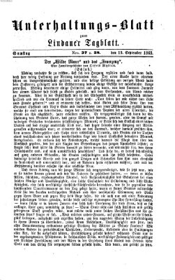 Lindauer Tagblatt für Stadt und Land Samstag 19. September 1863
