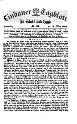 Lindauer Tagblatt für Stadt und Land Donnerstag 10. März 1864