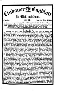 Lindauer Tagblatt für Stadt und Land Samstag 12. März 1864