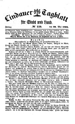 Lindauer Tagblatt für Stadt und Land Freitag 20. Mai 1864