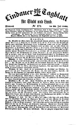 Lindauer Tagblatt für Stadt und Land Mittwoch 20. Juli 1864
