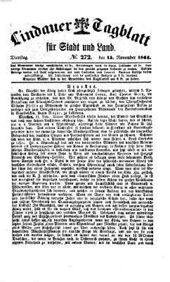 Lindauer Tagblatt für Stadt und Land Dienstag 15. November 1864