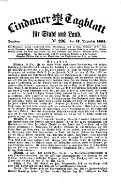 Lindauer Tagblatt für Stadt und Land Dienstag 13. Dezember 1864
