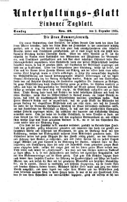 Lindauer Tagblatt für Stadt und Land Samstag 2. Dezember 1865
