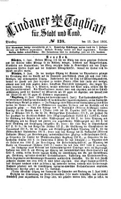 Lindauer Tagblatt für Stadt und Land Dienstag 12. Juni 1866