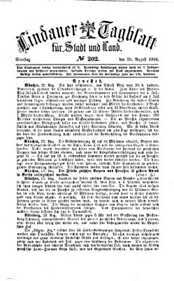 Lindauer Tagblatt für Stadt und Land Samstag 25. August 1866
