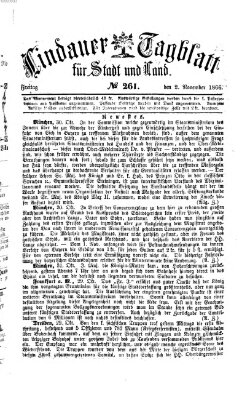 Lindauer Tagblatt für Stadt und Land Freitag 2. November 1866