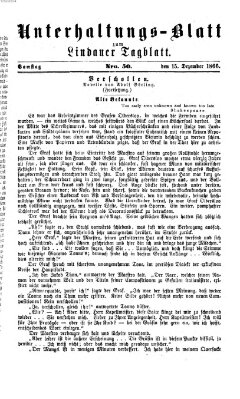 Lindauer Tagblatt für Stadt und Land Samstag 15. Dezember 1866