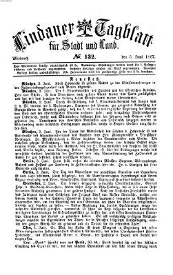Lindauer Tagblatt für Stadt und Land Mittwoch 5. Juni 1867