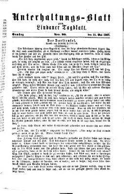 Lindauer Tagblatt für Stadt und Land Samstag 18. Mai 1867
