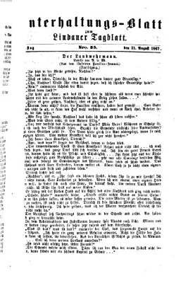 Lindauer Tagblatt für Stadt und Land Samstag 31. August 1867