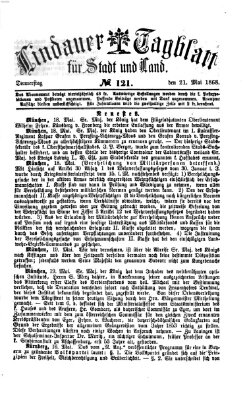Lindauer Tagblatt für Stadt und Land Donnerstag 21. Mai 1868