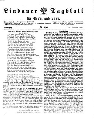 Lindauer Tagblatt für Stadt und Land Donnerstag 24. Dezember 1868