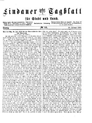 Lindauer Tagblatt für Stadt und Land Sonntag 28. Februar 1869