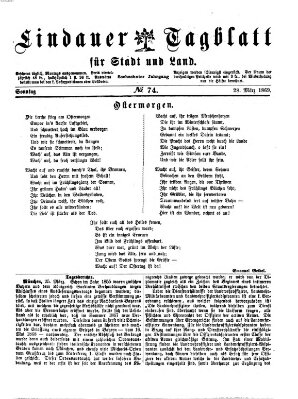 Lindauer Tagblatt für Stadt und Land Sonntag 28. März 1869