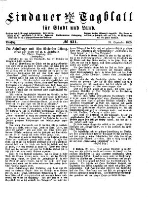Lindauer Tagblatt für Stadt und Land Dienstag 28. September 1869