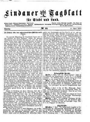 Lindauer Tagblatt für Stadt und Land Sonntag 10. April 1870