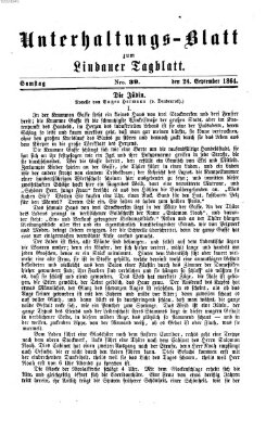 Lindauer Tagblatt für Stadt und Land Samstag 24. September 1864